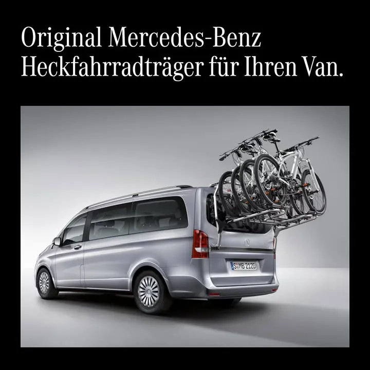 Original Mercedes-Benz Heckfahrradträger